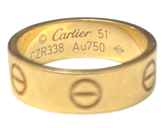 CARTIER. Bague « Love » en or jaune