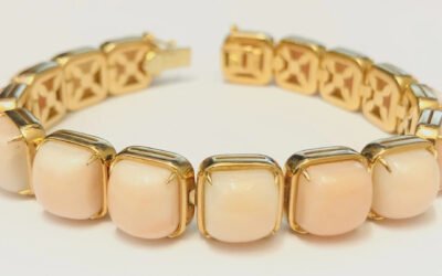 Bracelet corail rose