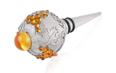 LORENZ BAUMER Bouchon de bouteille en argent